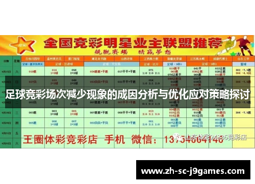 足球竞彩场次减少现象的成因分析与优化应对策略探讨