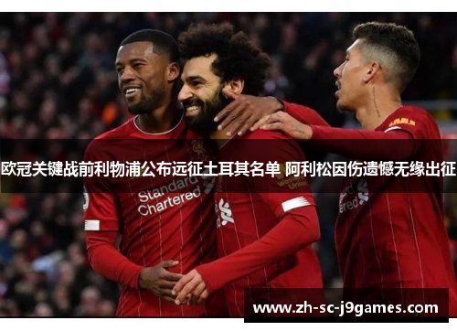 欧冠关键战前利物浦公布远征土耳其名单 阿利松因伤遗憾无缘出征